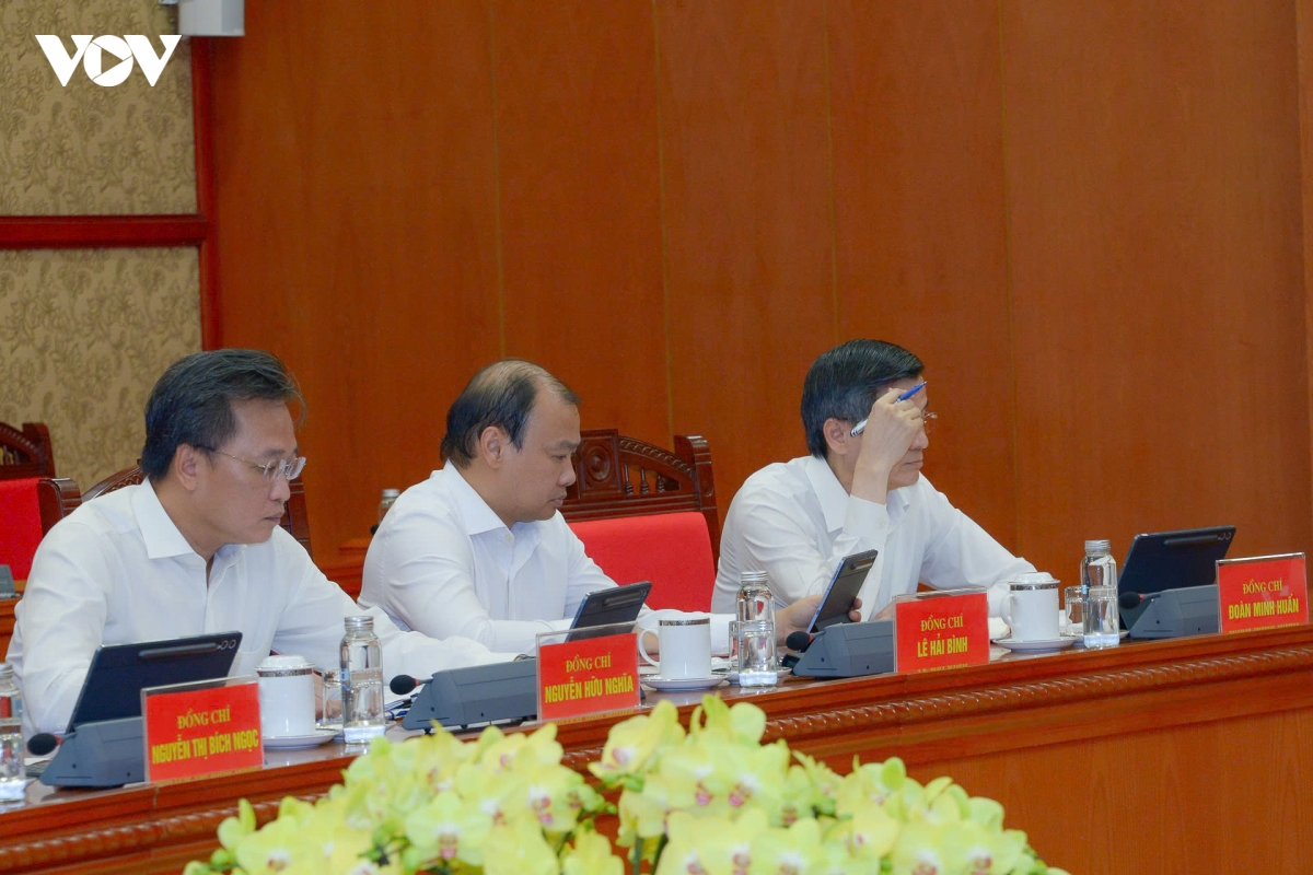 thuong truc ban bi thu lam viec voi hoc vien chinh tri quoc gia ho chi minh hinh anh 4