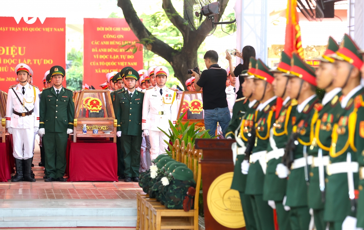 Tổng duyệt Lễ truy điệu, an táng 731 hài cốt liệt sĩ tại Công viên Lê Thị Riêng