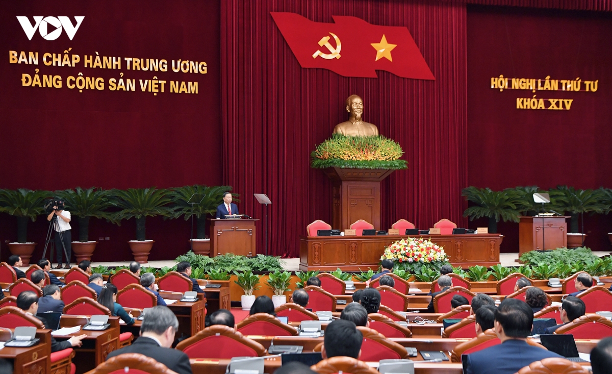 thong bao hoi nghi lan thu tu ban chap hanh trung uong Dang khoa xiv hinh anh 1