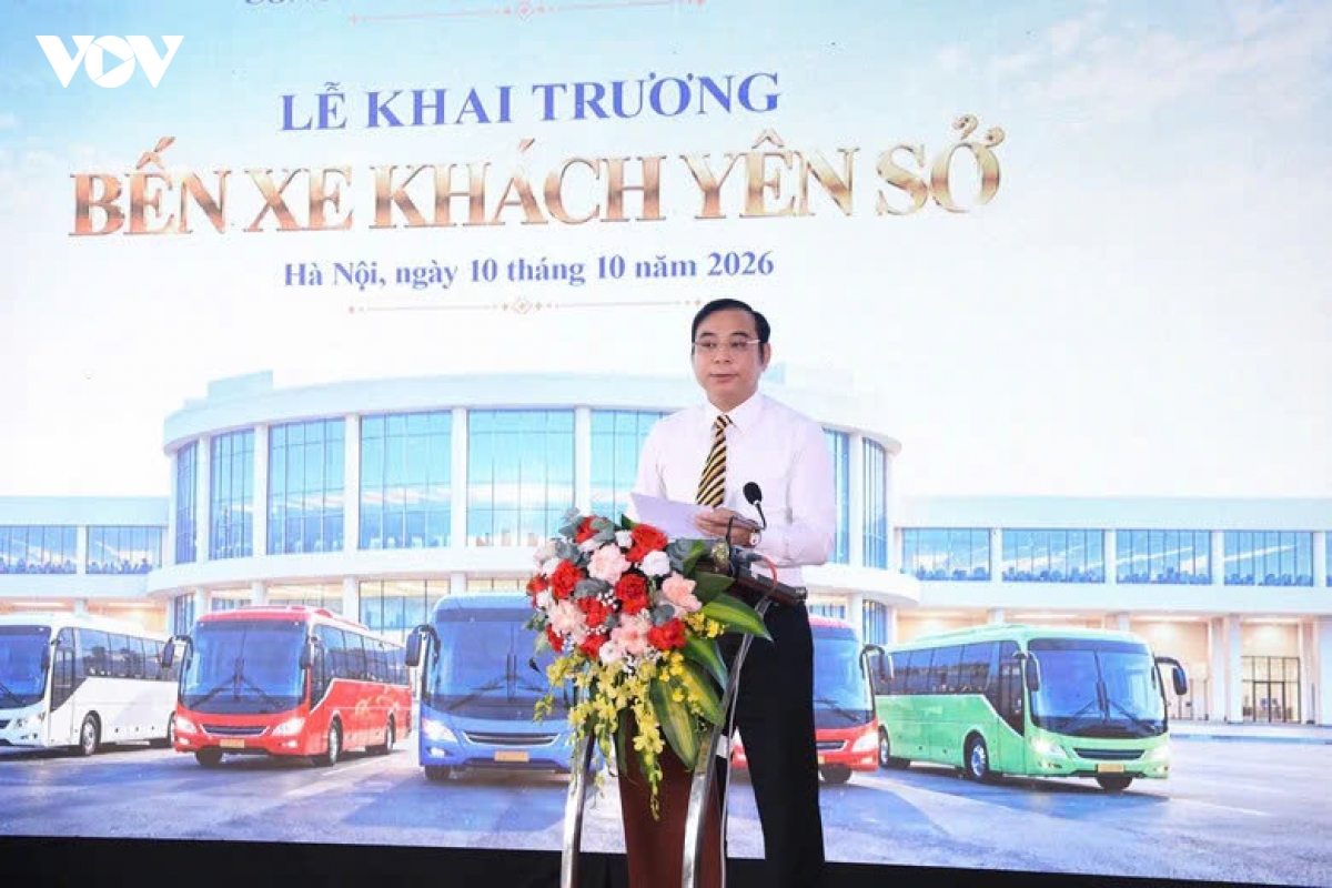 ben xe yen so chinh thuc khai truong, tang ket noi van tai lien tinh ha noi hinh anh 2