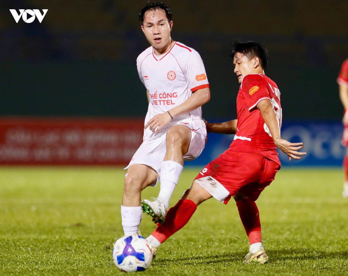 truc tiep ca tp.hcm 1-0 the cong viettel olaha manh Duc ghi ban mo ti so hinh anh 5