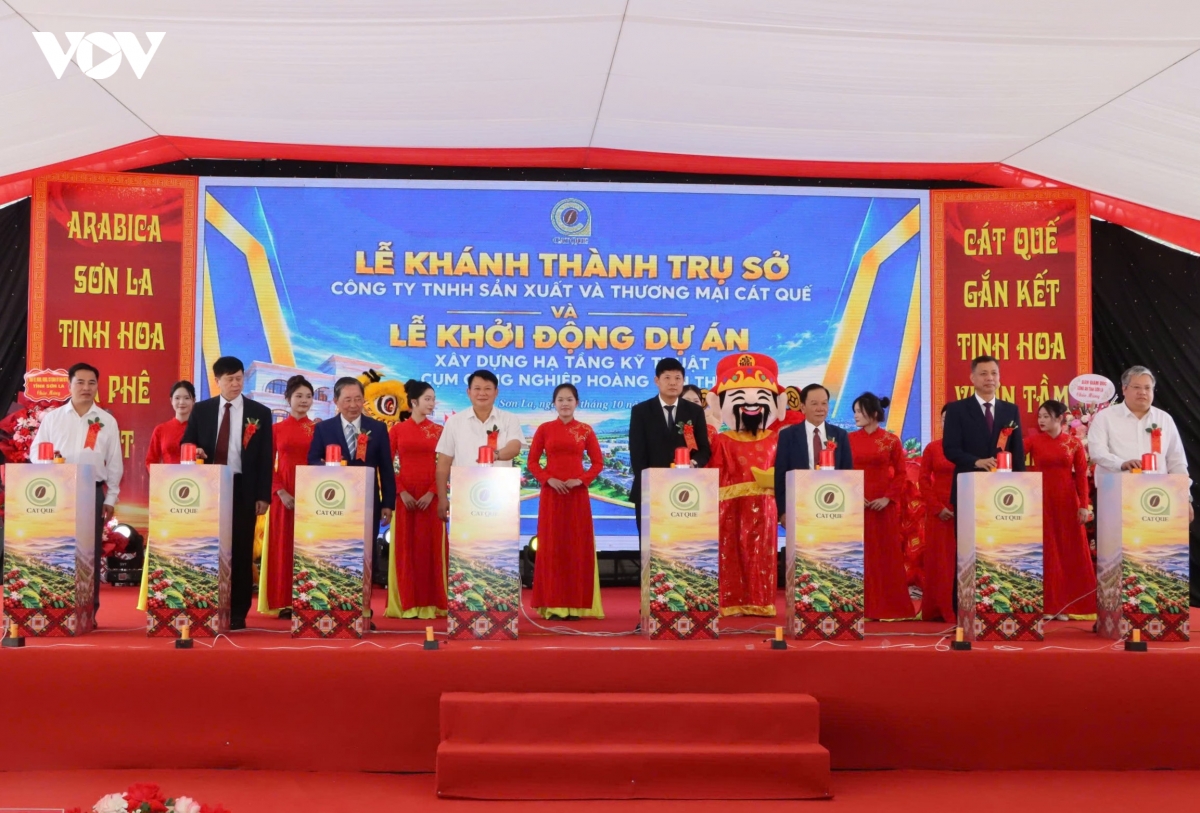 khoi dong cac du an, nha may che bien sau ca phe tai son la hinh anh 4