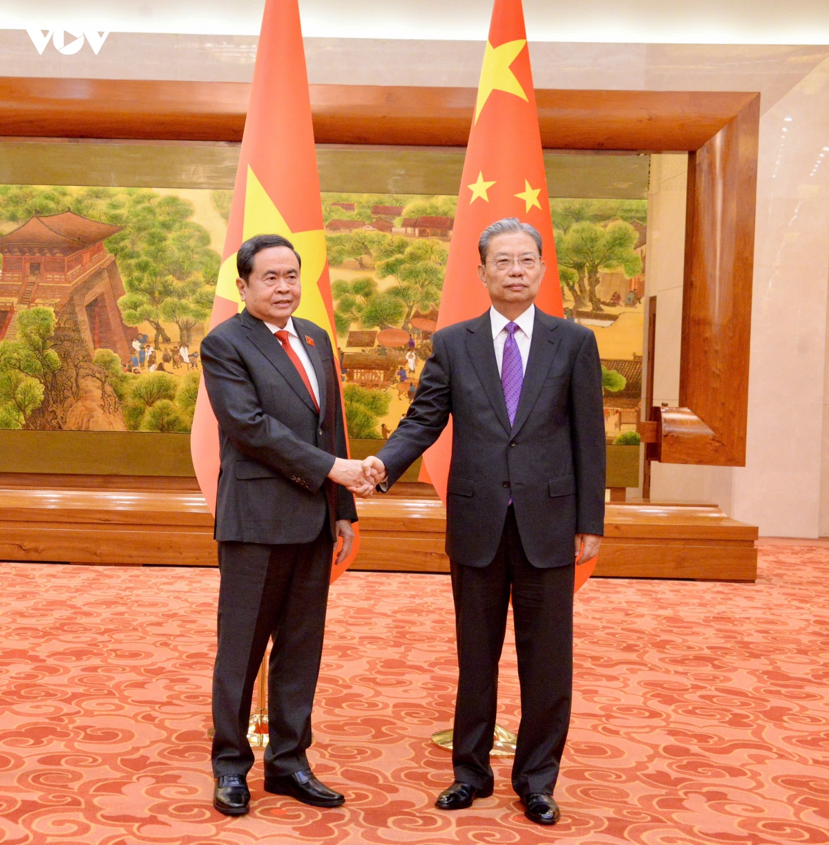 toan canh chuyen tham chinh thuc trung quoc cua chu tich quoc hoi tran thanh man hinh anh 2