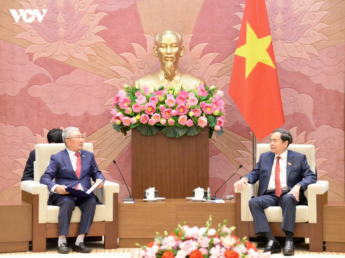 chu tich quoc hoi tran thanh man tiep chu tich hoi huu nghi han quoc - viet nam hinh anh 2