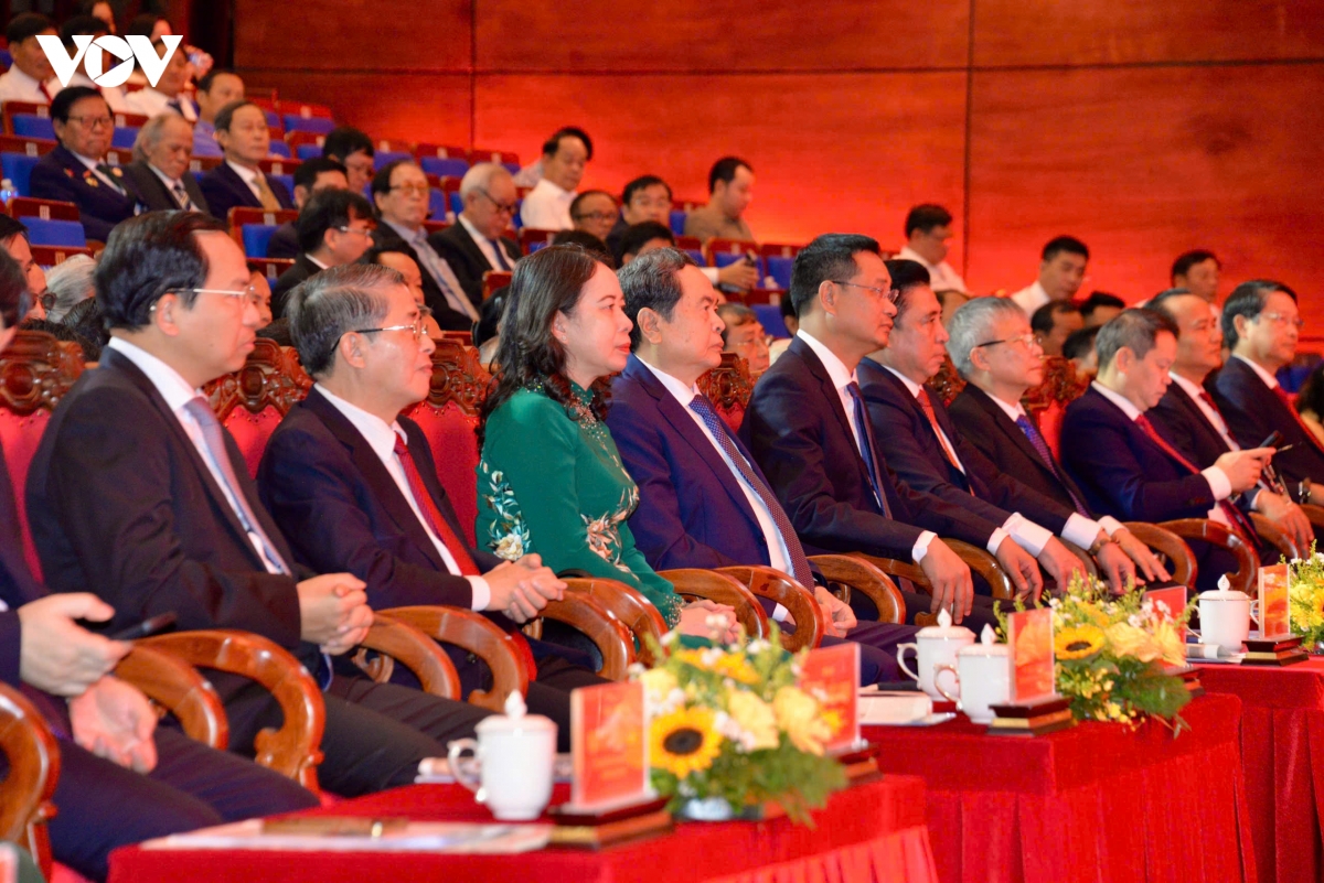 Chủ tịch Quốc hội dự Lễ kỷ niệm 150 năm Ngày sinh cụ Huỳnh Thúc Kháng