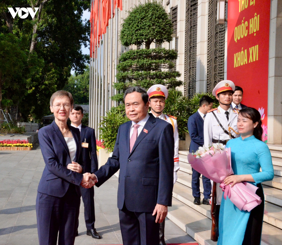 chu tich quoc hoi tran thanh man hoi kien thu tuong liechtenstein brigitte haas hinh anh 1