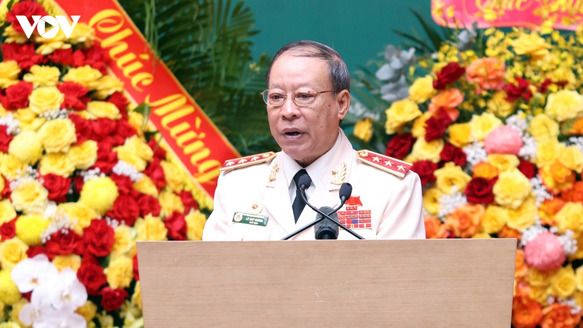 Thượng tướng Lê Quý Vương tái đắc cử chức Chủ tịch Hội Cựu Công an nhân dân