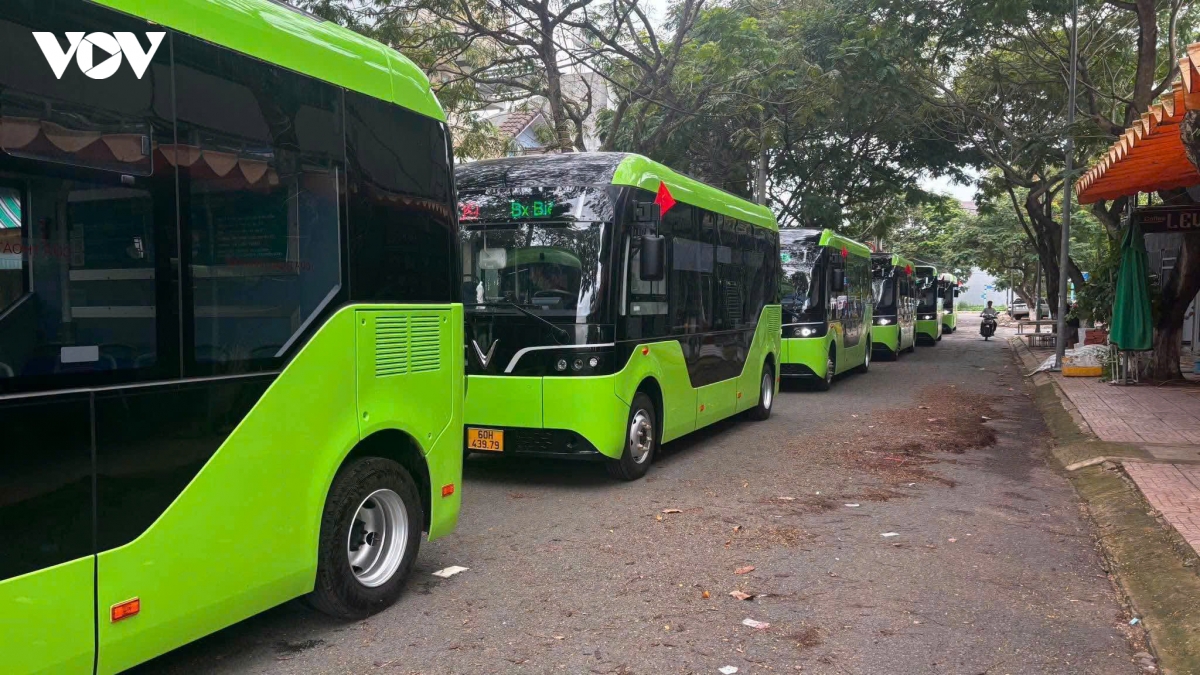 Đồng Nai bổ sung 16 tuyến xe buýt điện kết nối sân bay Long Thành
