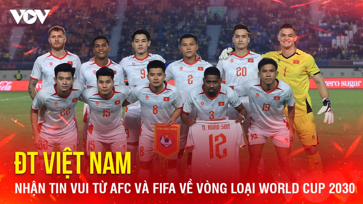 Tin bóng đá 12-10: AFC và FIFA báo tin vui cho ĐT Việt Nam về World Cup 2030