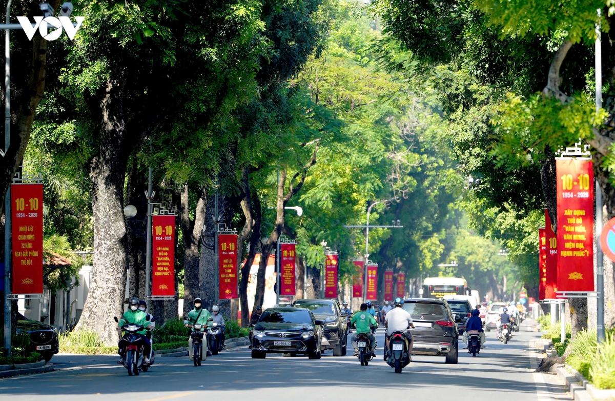 pho phuong ha noi ruc ro co hoa mung ky niem 72 nam ngay giai phong thu do hinh anh 2