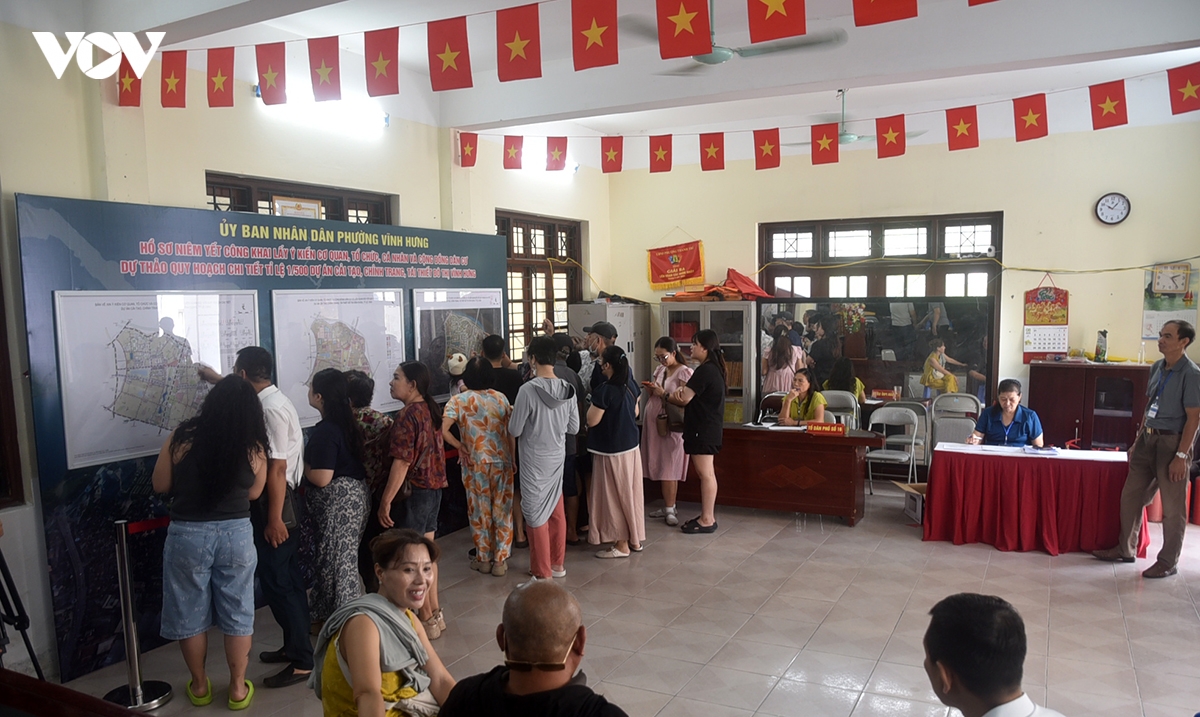nguoi dan vinh hung gop y quy hoach tai thiet do thi, kien nghi bao dam quyen loi hinh anh 5