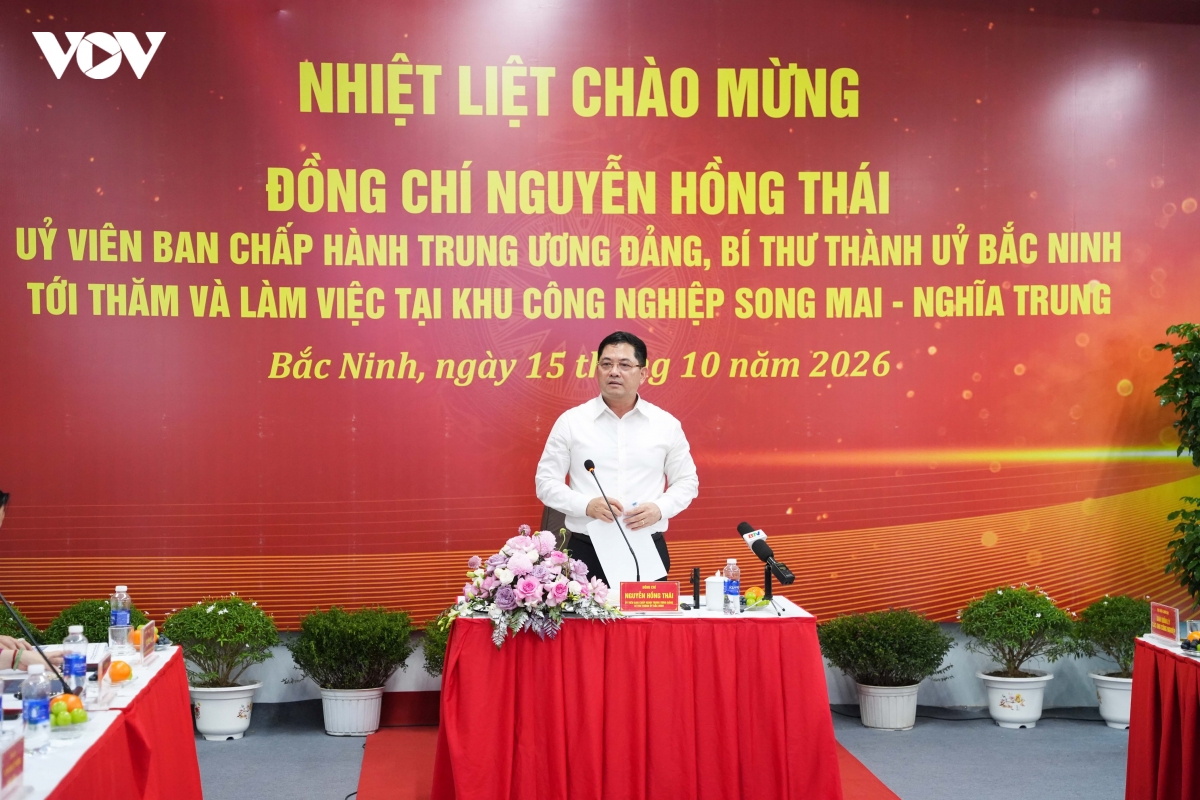 bac ninh thao go diem nghen, day nhanh du an kcn song mai - nghia trung hinh anh 6