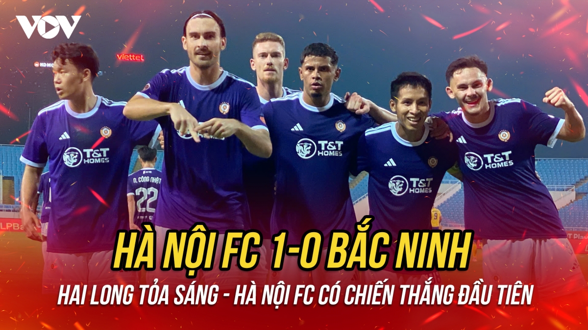 Kết quả vòng 3 V-League 2026/2027: Hà Nội FC nhọc nhằn đánh bại Bắc Ninh