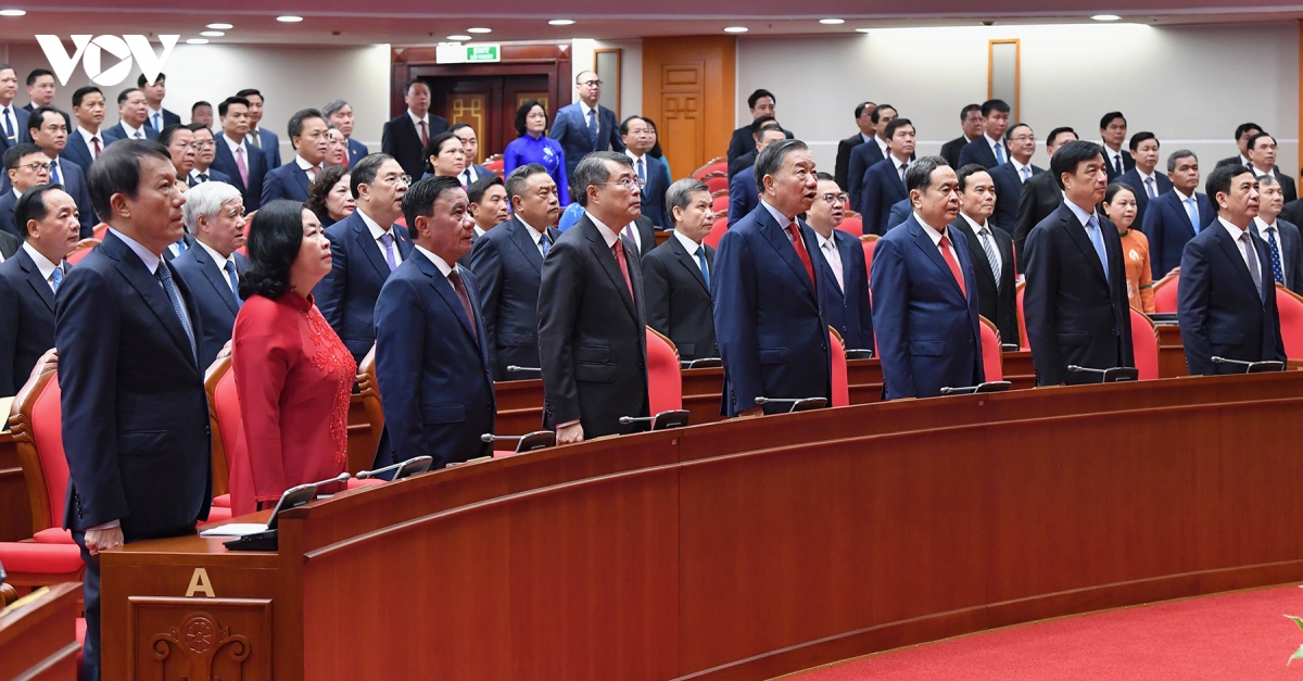 toan canh khai mac hoi nghi lan thu tu ban chap hanh trung uong Dang khoa xiv hinh anh 2