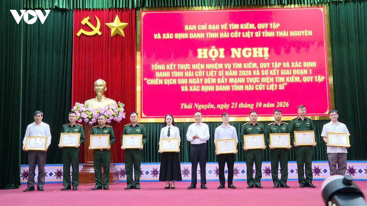 Thái Nguyên tổng kết công tác tìm kiếm quy tập hài cốt liệt sĩ năm 2026
