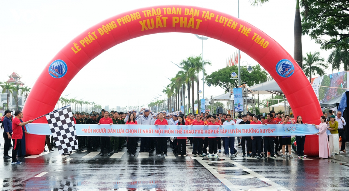 Đà Nẵng: 3.000 người tham gia lễ phát động phong trào toàn dân tập luyện thể thao