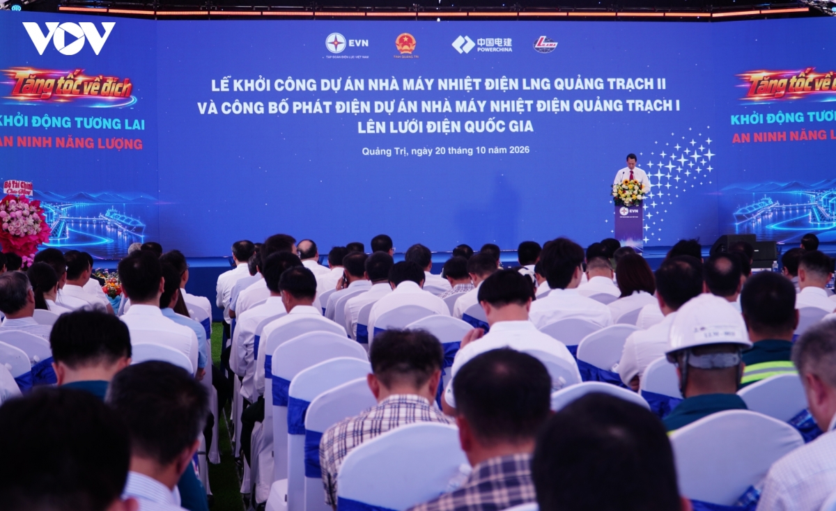 khoi cong nha may nhiet dien lng quang trach ii tai tinh quang tri hinh anh 1