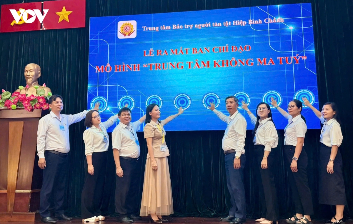tp.hcm ra mat mo hinh trung tam khong ma tuy tai co so bao tro nguoi khuyet tat hinh anh 1