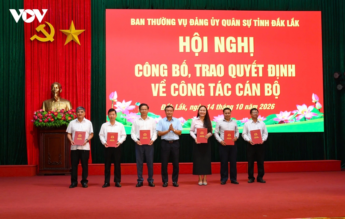 quan khu 5 dieu dong, bo nhiem 85 chi huy truong, chinh tri vien ban chqs cap xa o Dak lak hinh anh 1