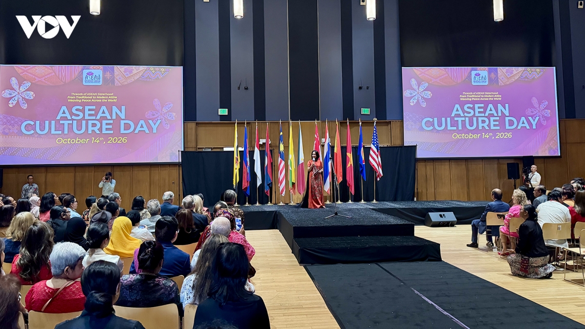 ngay van hoa asean 2026 o washington ket noi van hoa, lan toa thong diep hoa binh hinh anh 1