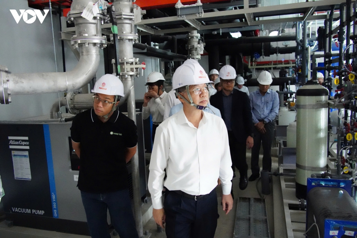 chanh an tand toi cao nguyen van quang kiem tra du an fab-lab tai Da nang hinh anh 2