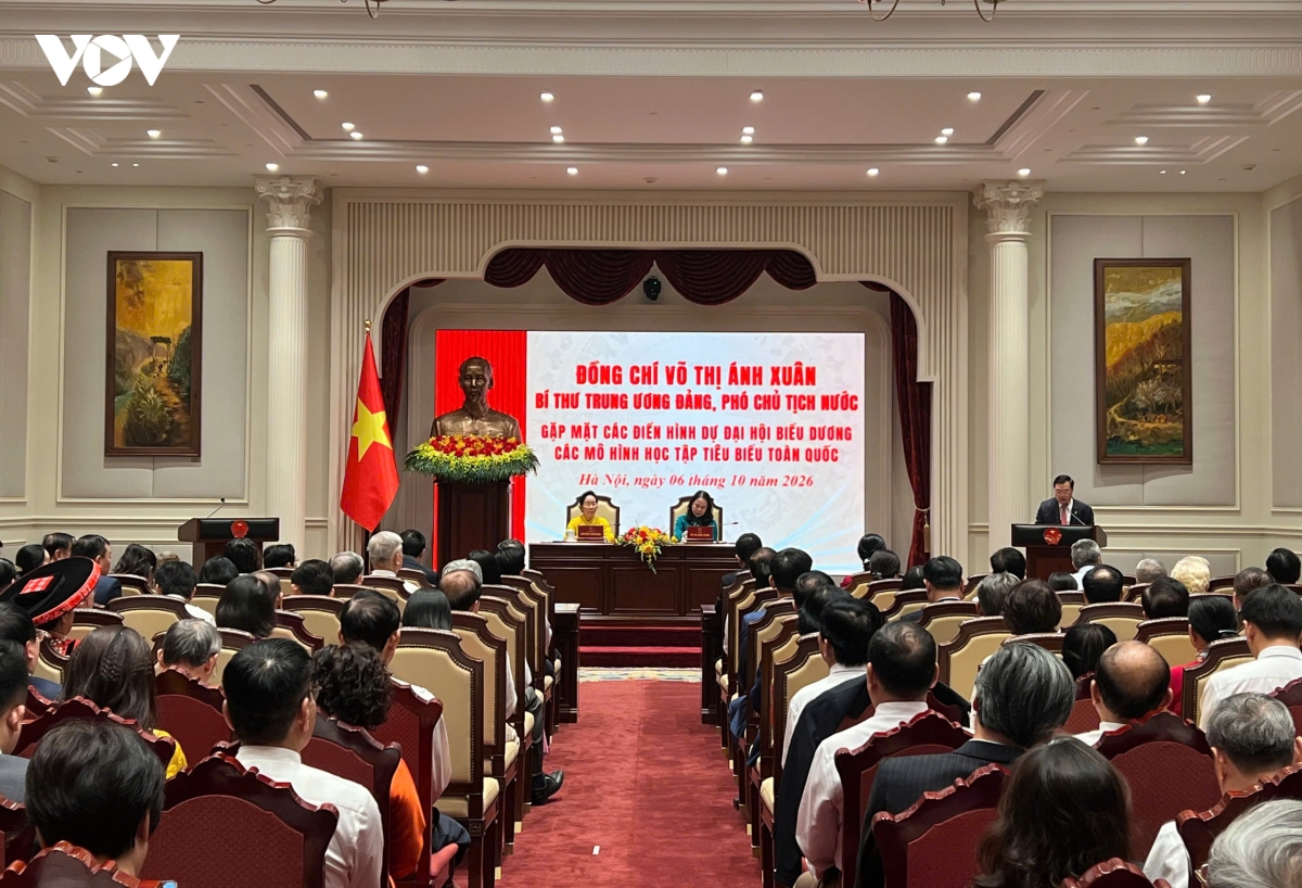 Phó Chủ tịch nước: Hiếu học và trọng hiền tài là truyền thống quý báu của dân tộc