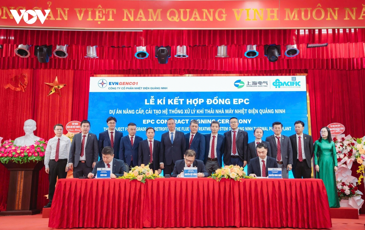 nhiet dien quang ninh dau tu gan 3.800 ty dong nang cap he thong xu ly khi thai hinh anh 1