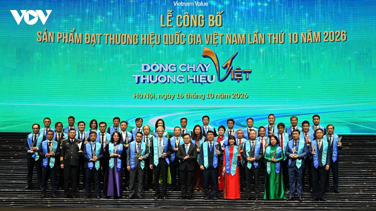 vinh danh 227 doanh nghiep dat thuong hieu quoc gia viet nam 2026 hinh anh 1