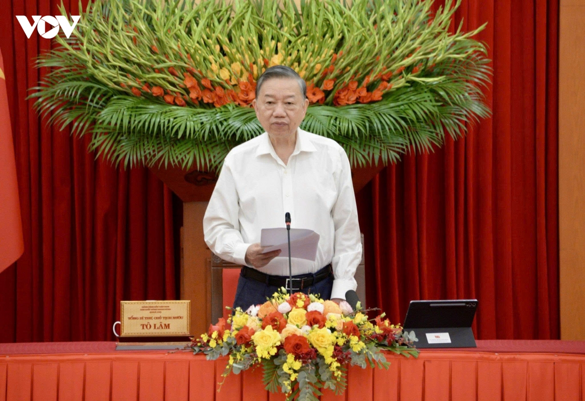Tổng Bí thư, Chủ tịch nước làm việc với Ban Chính sách, chiến lược Trung ương