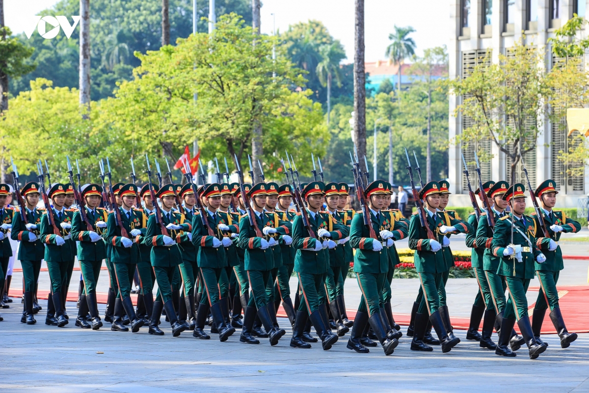 tong bi thu, chu tich nuoc to lam chu tri le don tong thong thuy sy guy parmelin hinh anh 6