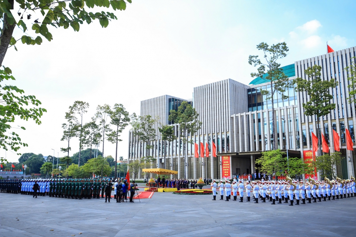 tong bi thu, chu tich nuoc to lam chu tri le don tong thong thuy sy guy parmelin hinh anh 3