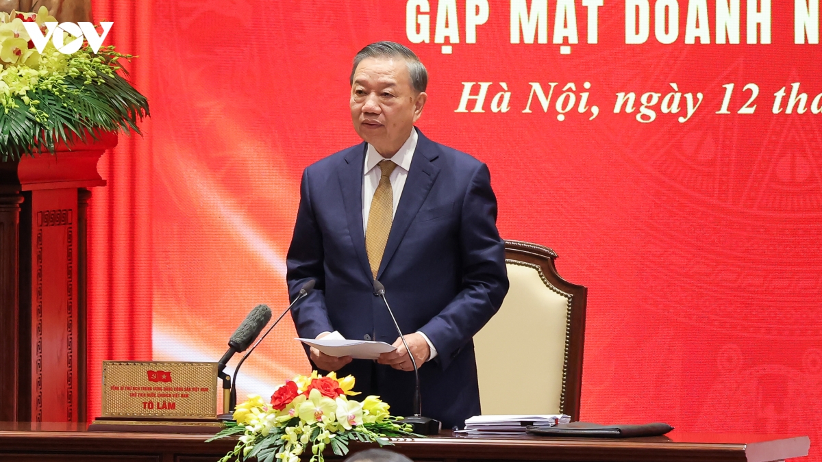 Tổng Bí thư, Chủ tịch nước: Bảo vệ doanh nhân chân chính, tháo gỡ đến cùng mọi khó khăn