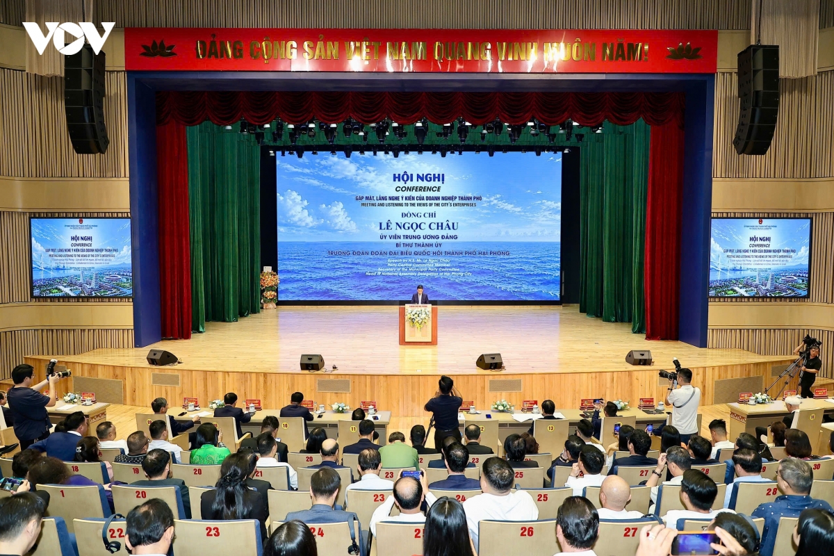 thanh cong cua doanh nghiep chinh la thanh cong cua thanh pho hai phong hinh anh 1