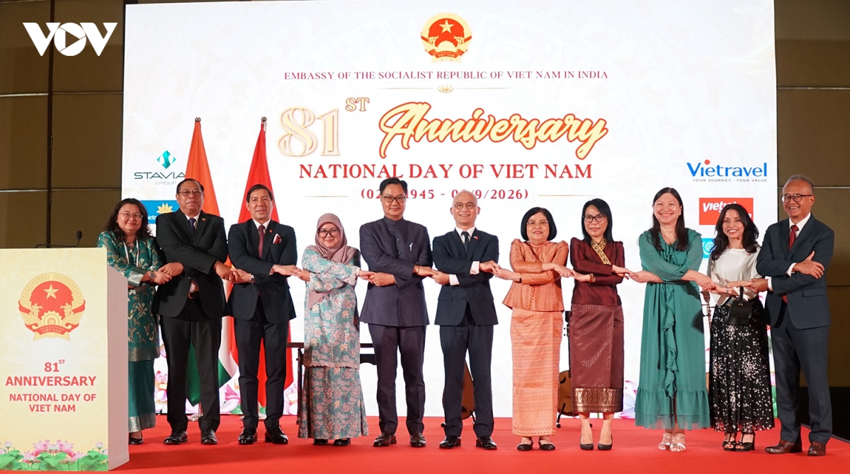 Dai su quan viet nam tai An Do to chuc ky niem 81 nam quoc khanh viet nam hinh anh 1