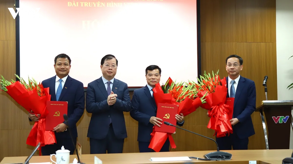 Ban Bí thư bổ nhiệm 3 Phó Tổng Giám đốc Đài Truyền hình Việt Nam (VTV)