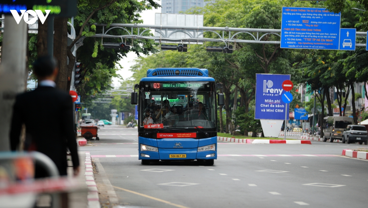 Xe buýt miễn phí ở TP.HCM đã đón gần 30,7 triệu lượt khách