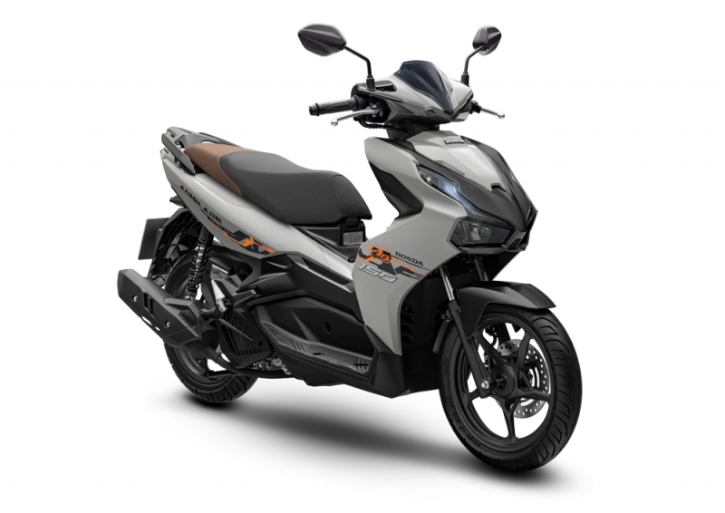 honda air blade bo sung them mau moi, tang gia ban hinh anh 1