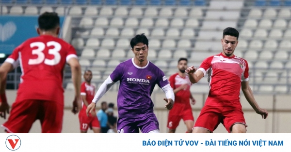 Kết quả bóng đá hôm nay ĐT Việt Nam 1-1 ĐT Jordan giao ...