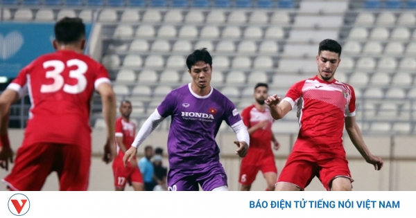 Kết quả bóng đá hôm nay ĐT Việt Nam 1-1 ĐT Jordan giao ...