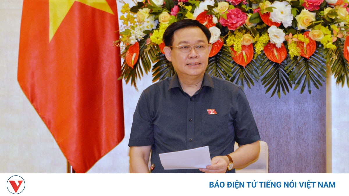 Chủ tịch Quốc hội Vương Đình Huệ chủ trì phiên họp thứ 8, Hội đồng bầu cử Quốc gia - Vimarsana News