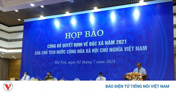 Công bố quyết định đặc xá của Chủ tịch nước - Vimarsana News
