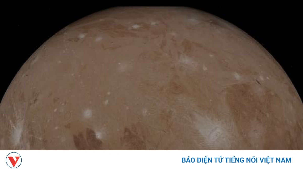 Chiêm ngưỡng hình ảnh ấn tượng về Sao Mộc và Mặt trăng Ganymede - Vimarsana News