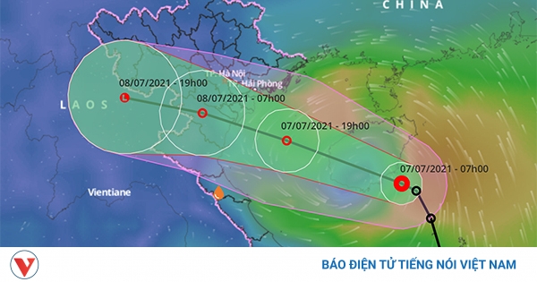 Áp thấp nhiệt đới sẽ ảnh hưởng trực tiếp đến Đồng Bằng Bắc Bộ và Bắc Trung Bộ - Vimarsana News