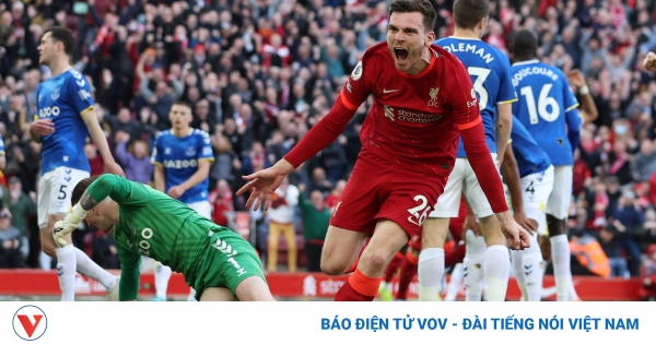 Kết quả bóng đá Liverpool 2-0 Everton vòng 34 Ngoại hạng Anh 2021/2022