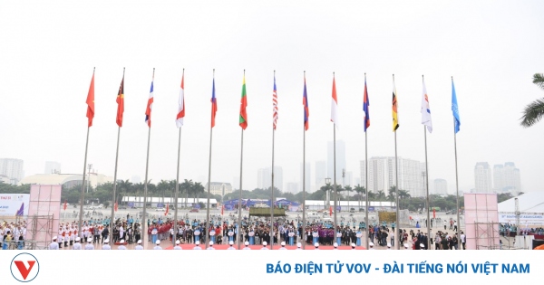 thumbnail - Trang trọng Lễ thượng cờ các đoàn thể thao tham dự SEA Games 31  | VOV.VN