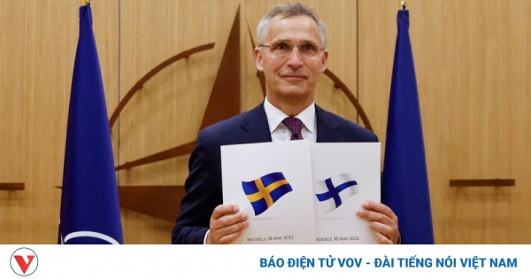 thumbnail - NATO đã tiếp nhận đơn xin gia nhập của Phần Lan, Thụy Điển