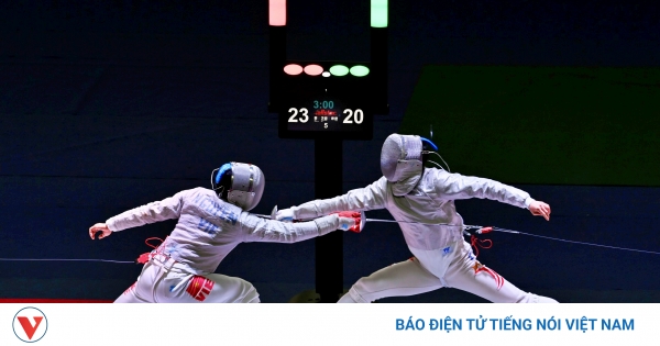 Đội tuyển đấu kiếm Việt Nam vượt chỉ tiêu SEA Games 31