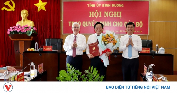 Bình Dương điều động, bổ nhiệm nhiều cán bộ chủ chốt