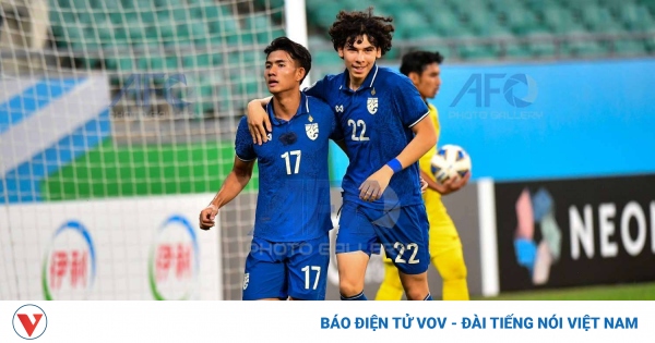 Kết quả U23 châu Á 2022: U23 Thái Lan 3-0 U23 Malaysia bảng C