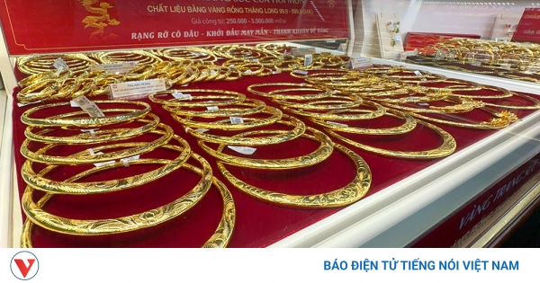 Giá vàng SJC ngày 11/8 tăng nhẹ